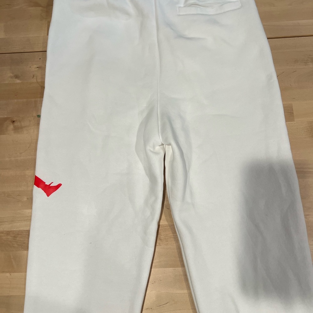 Nike Men's White Activewear Nike Jordan sweatpant - Picture 5 of 6